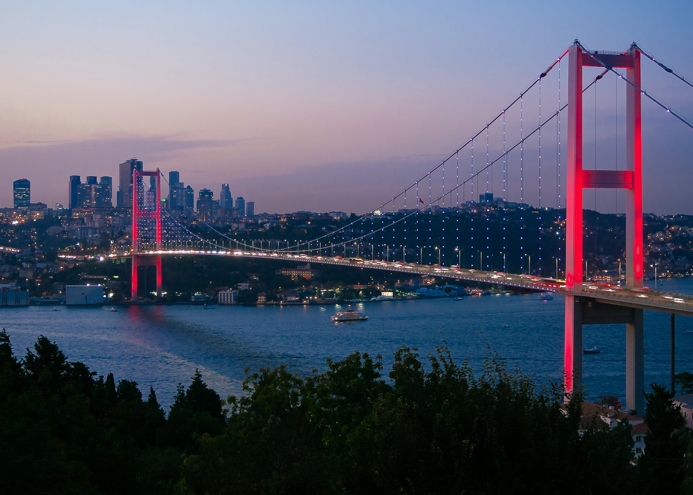 İstanbul Boğazı ve Boğaz Köprüsü — Türkiye ile Almanya arasında hukuki temsil